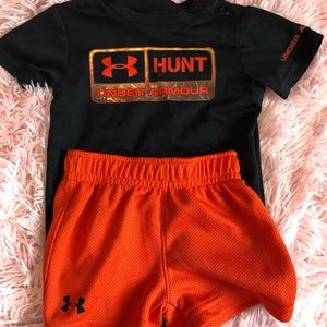 Under Armour Onesie & Shorts